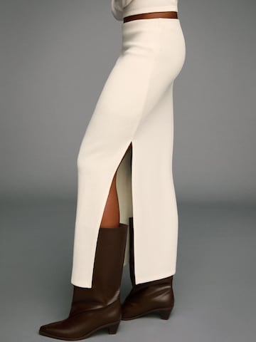 Jupe Bershka en beige