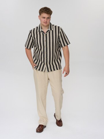 Dxnmxrk Loosefit Broek 'DXGaston' in Beige