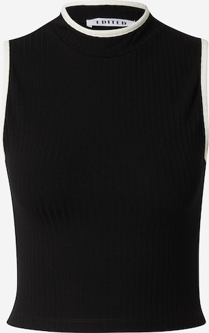 EDITED Toppi 'Kaori' värissä musta: etupuoli