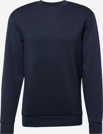 Sweat-shirt SELECTED HOMME en bleu : devant