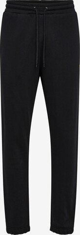 Hummel Regular Workout Pants 'Amnesty' in Black: front