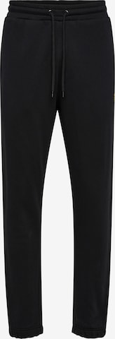 Hummel Regular Workout Pants 'Amnesty' in Black: front