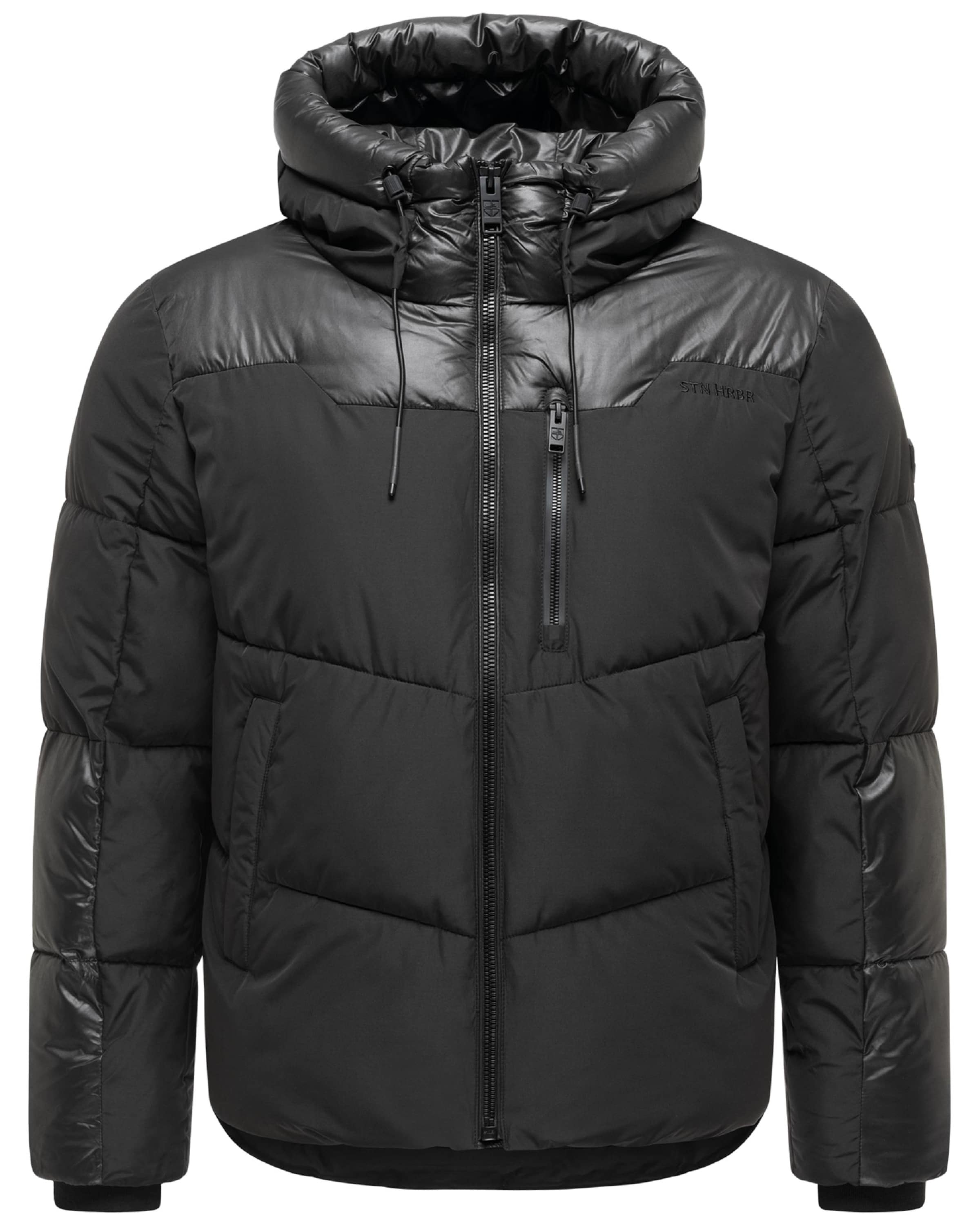Veste d’hiver 'Kiaan XX' STONE HARBOUR en noir : devant