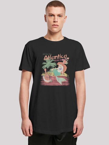 F4NT4STIC Shirt 'Disney Arielle die Meerjungfrau Greetings From Atlantica' in Mixed colors: front