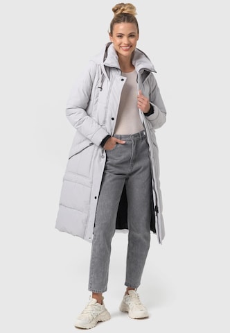 MARIKOO Winter coat 'Ayumii' in Grey