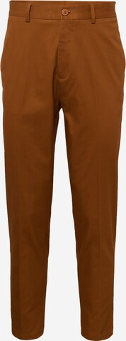 BURTON MENSWEAR LONDON Normalny krój Spodnie w kolorze brązowy: przód