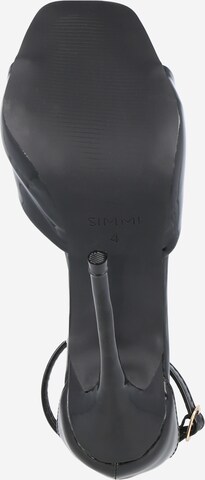 Simmi London Strap Sandals 'INKRA' in Black