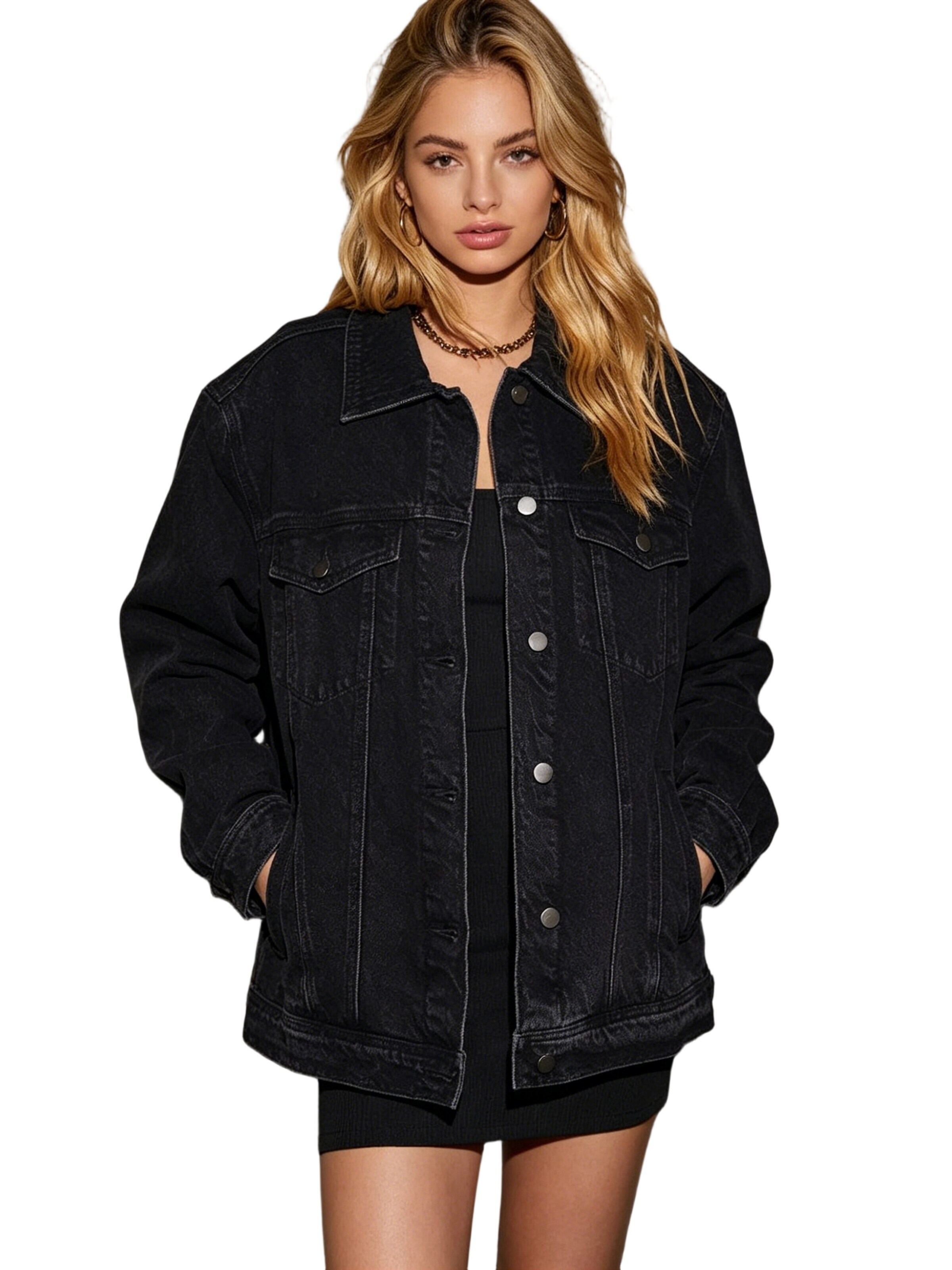 Yesfashion Übergangsjacke‌‌‌‌‌‌‌‌ in Schwarz