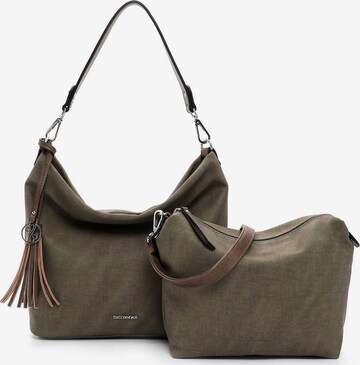 Emily & Noah Pouch 'Elke' in Green