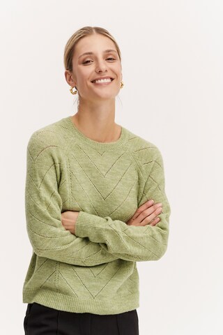Pullover di b.young in verde: frontale