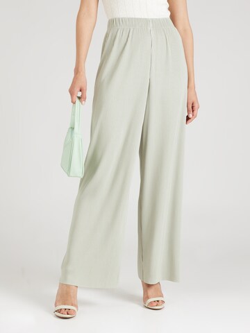 STUDIO SELECT Wide leg Trousers 'Celina' in Green: front
