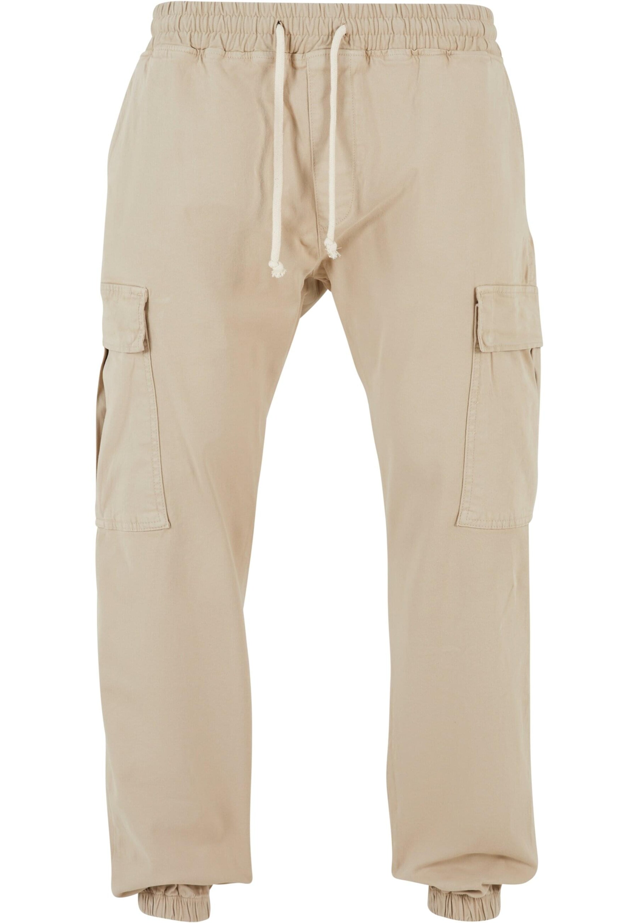 2Y Premium Cargo Pants in Beige: front