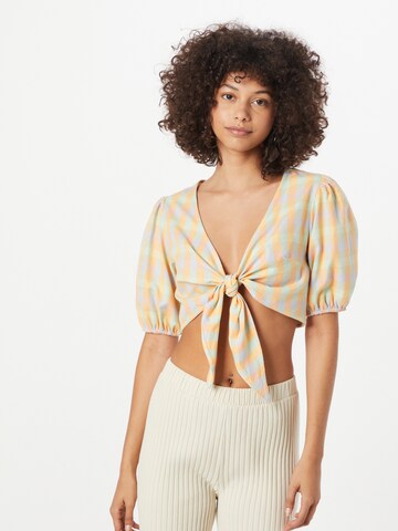 BILLABONG Bluse 'AS YOU WISH' in Mischfarben: predná strana