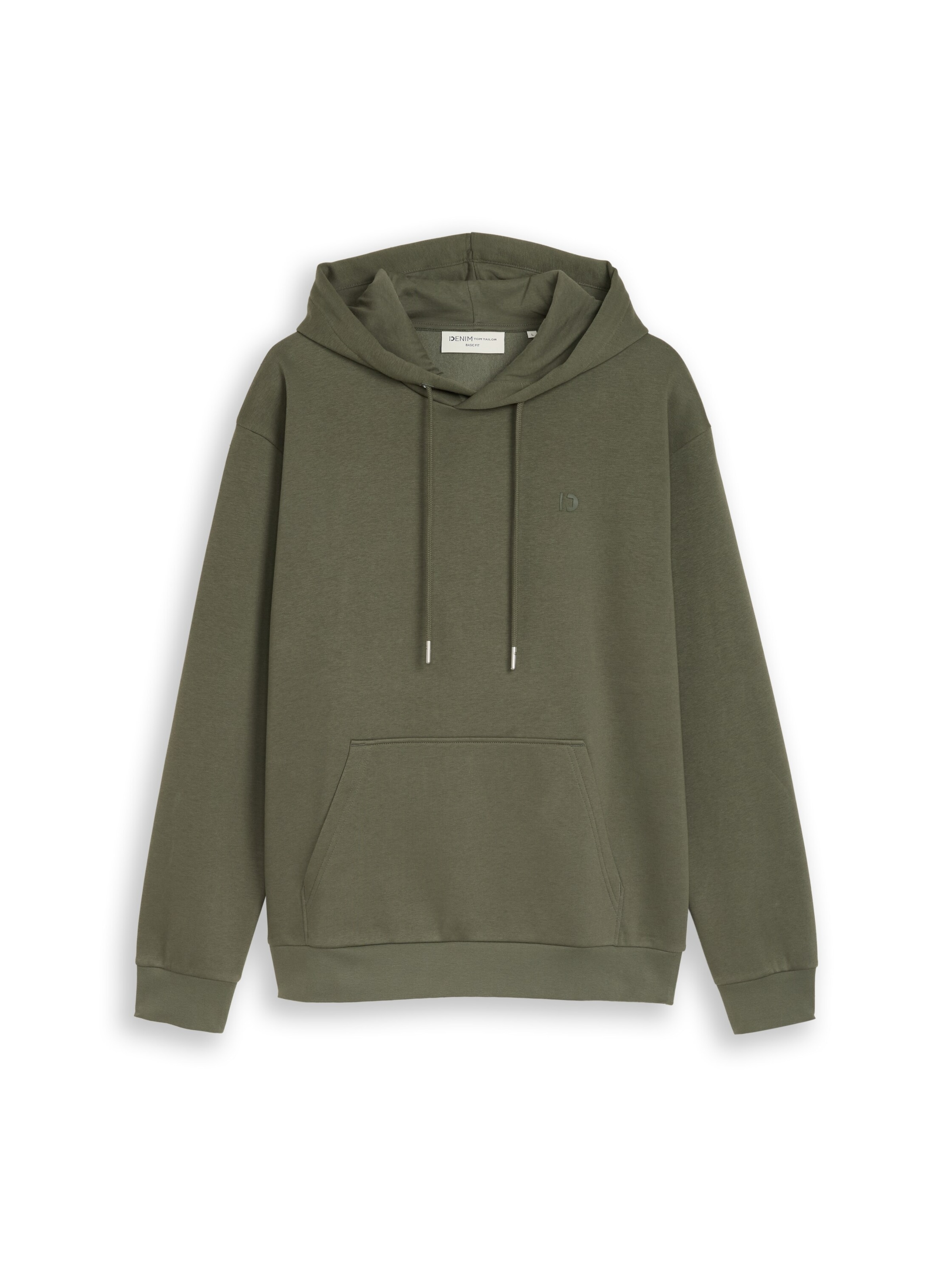 TOM TAILOR DENIM Sweatshirt in Grün: Vorderseite