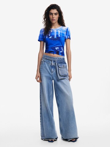 T-shirt Desigual en bleu