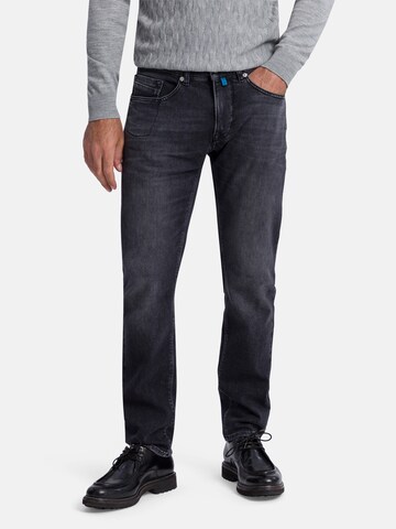 PIERRE CARDIN Slimfit Jeans 'Antibes' in Schwarz: predná strana