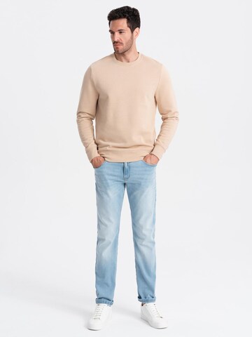 Ombre Sweatshirt ' OM-SSBN-0159 ' in Beige
