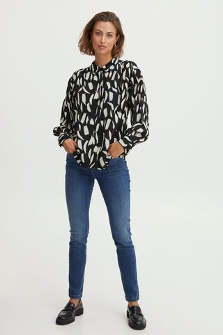 Camicia da donna 'Geto' di Fransa in nero
