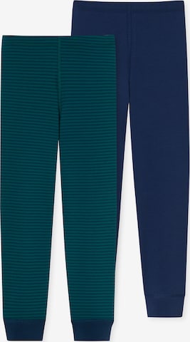 SCHIESSER Lange Unterhose ' 95/5 Organic Cotton ' in Blau: predná strana