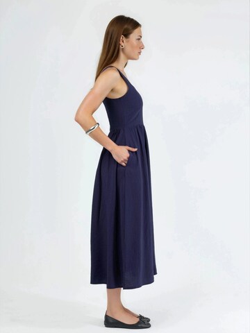 Robe Busem en bleu