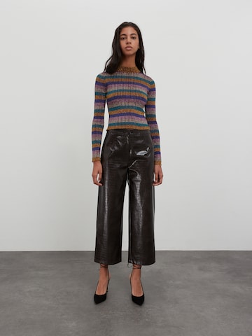 EDITED Wide leg Pants 'Melly' in Brown