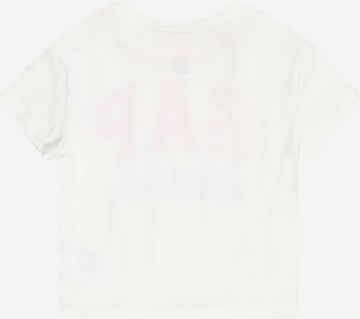 T-Shirt 'V-MATT' GAP en blanc