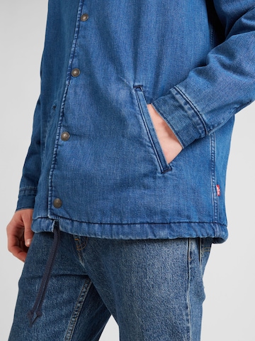 LEVI'S ® Tussenjas 'Brisbane Coaches Jacket' in Blauw