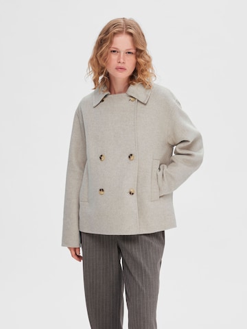 SELECTED FEMME Between-Season Jacket in Beige