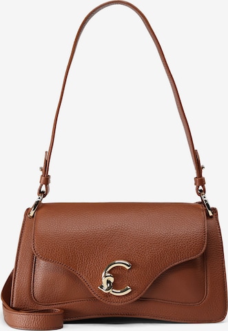 Coccinelle Schoudertas 'Me' in Bruin: voorkant