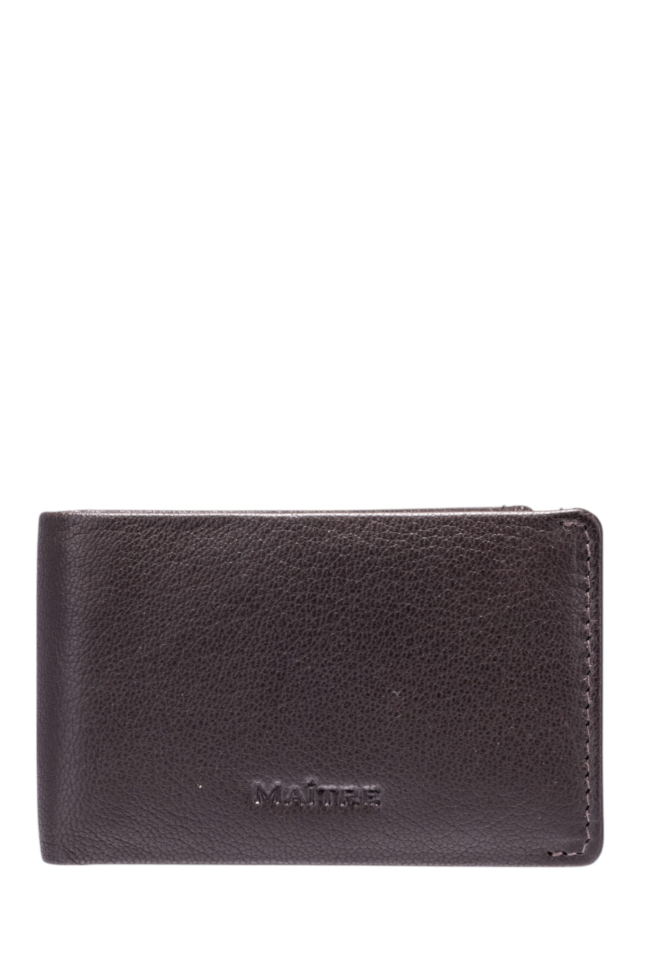 Portamonete 'Barford Gerno' di Maître in marrone: frontale