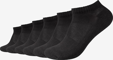 camano Socks 'Soft Walk' in Black: front