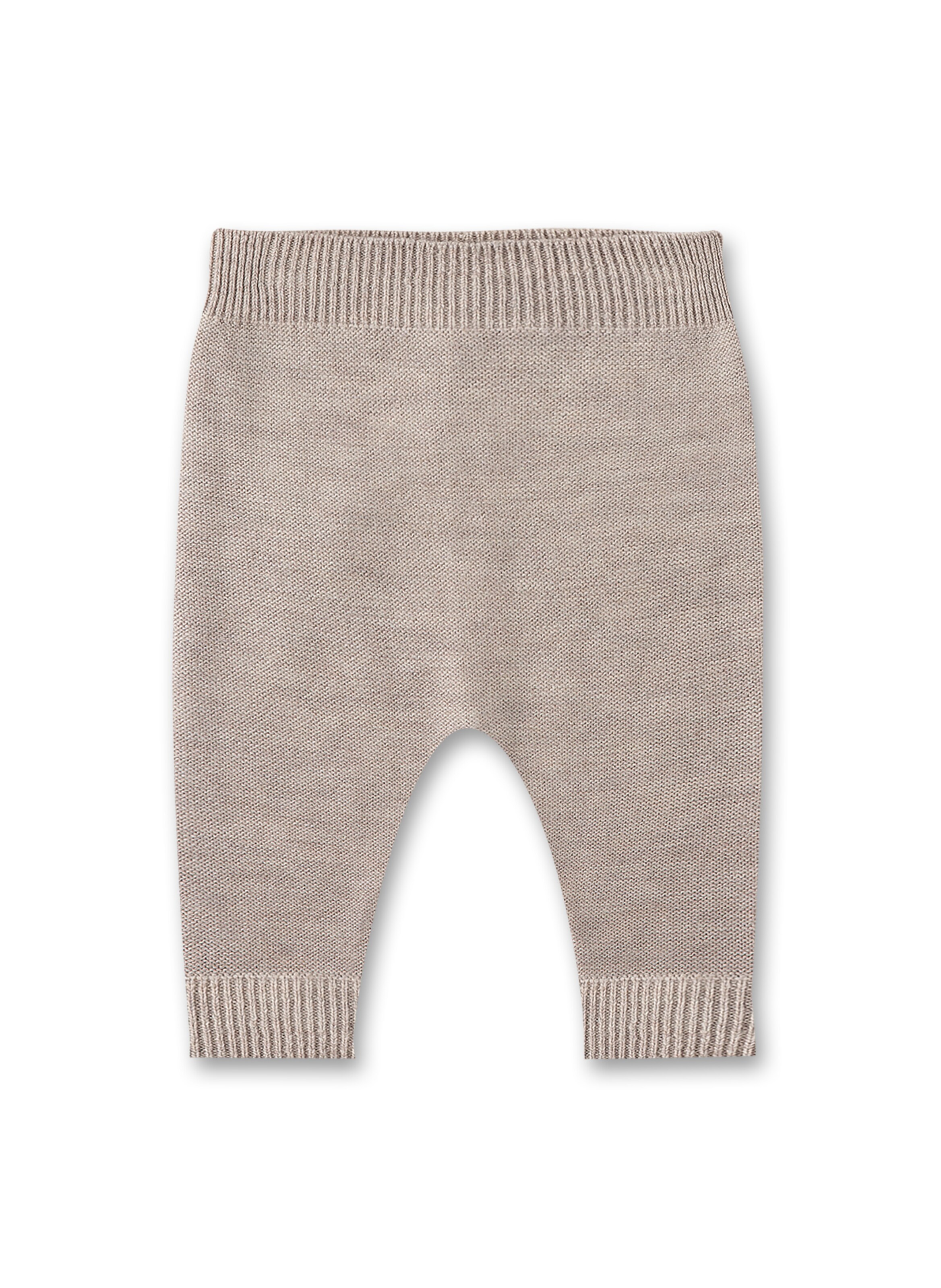 Sanetta Slimfit Broek in Beige: voorkant