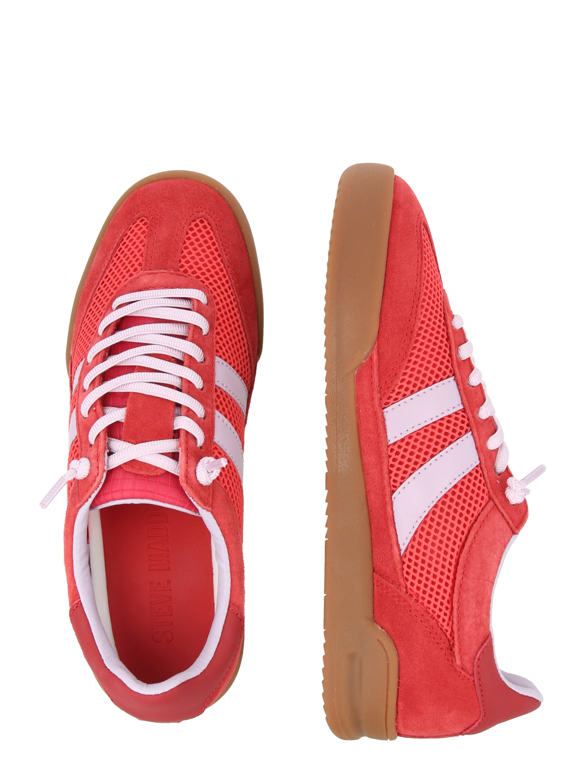 STEVE MADDEN Rövid szárú sportcipők 'Verdict' - piros