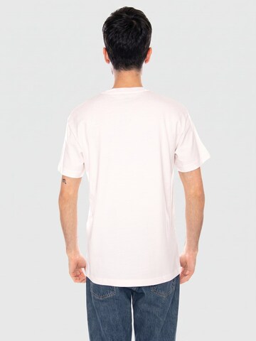 T-Shirt 'SS SMALL LOGO TEE NATURAL' Lee en blanc