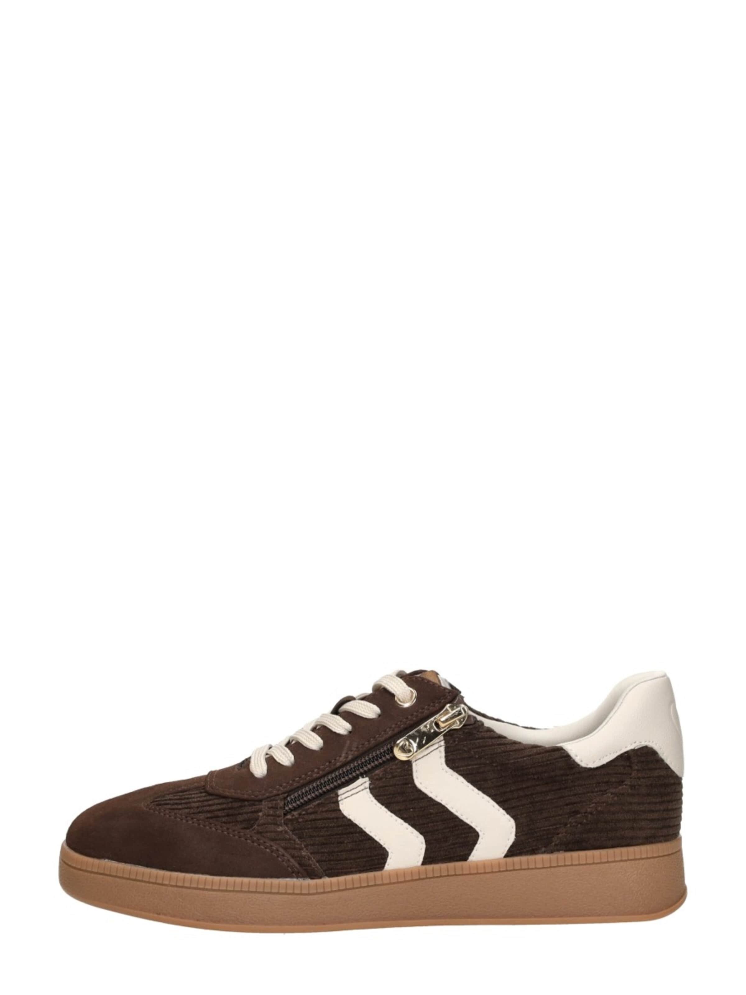 Baskets basses 'Sneakers Laag' MARCO TOZZI en marron : devant