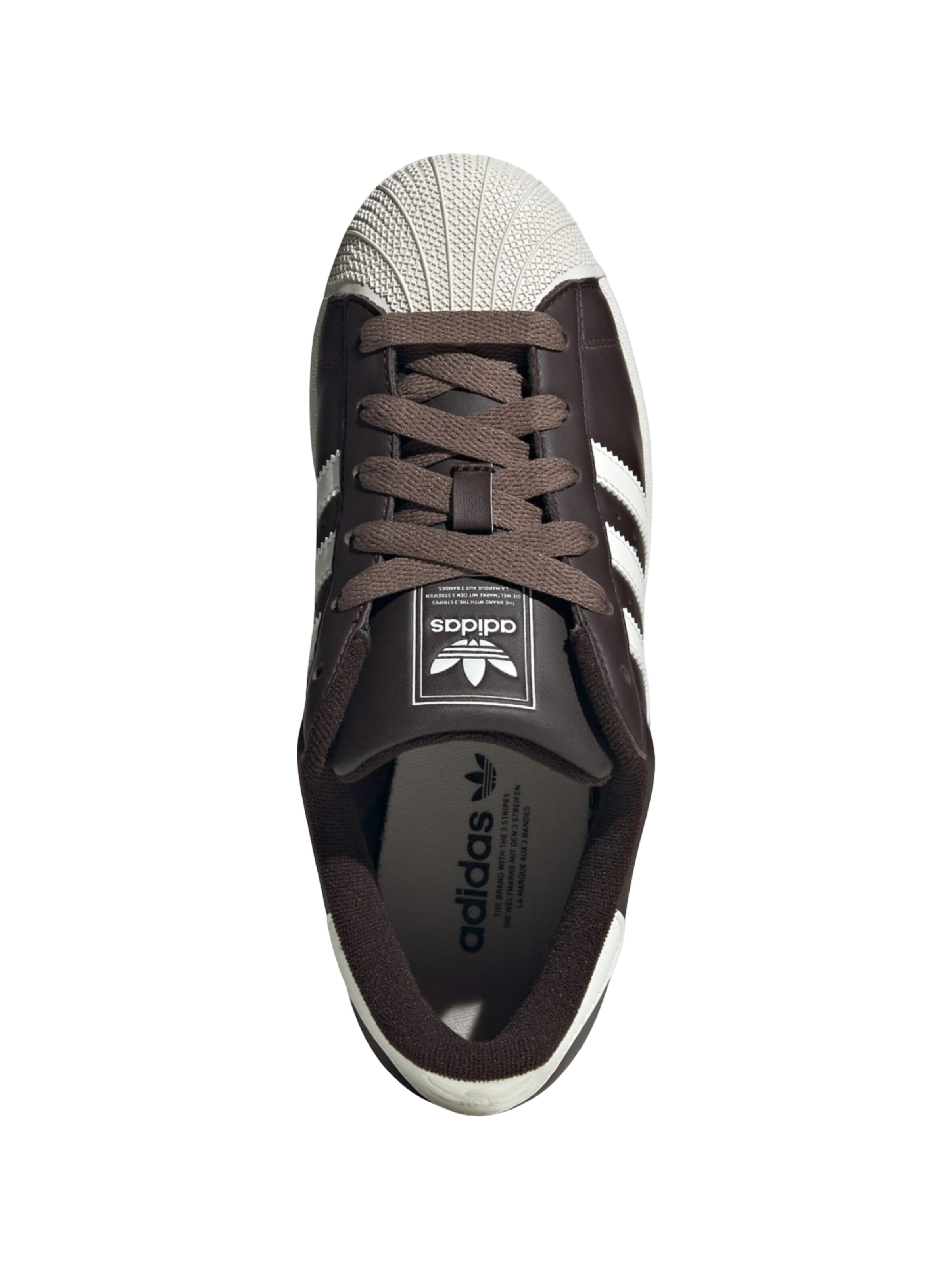 Sneaker bassa 'SUPERSTAR II W IH4146' di ADIDAS ORIGINALS in marrone