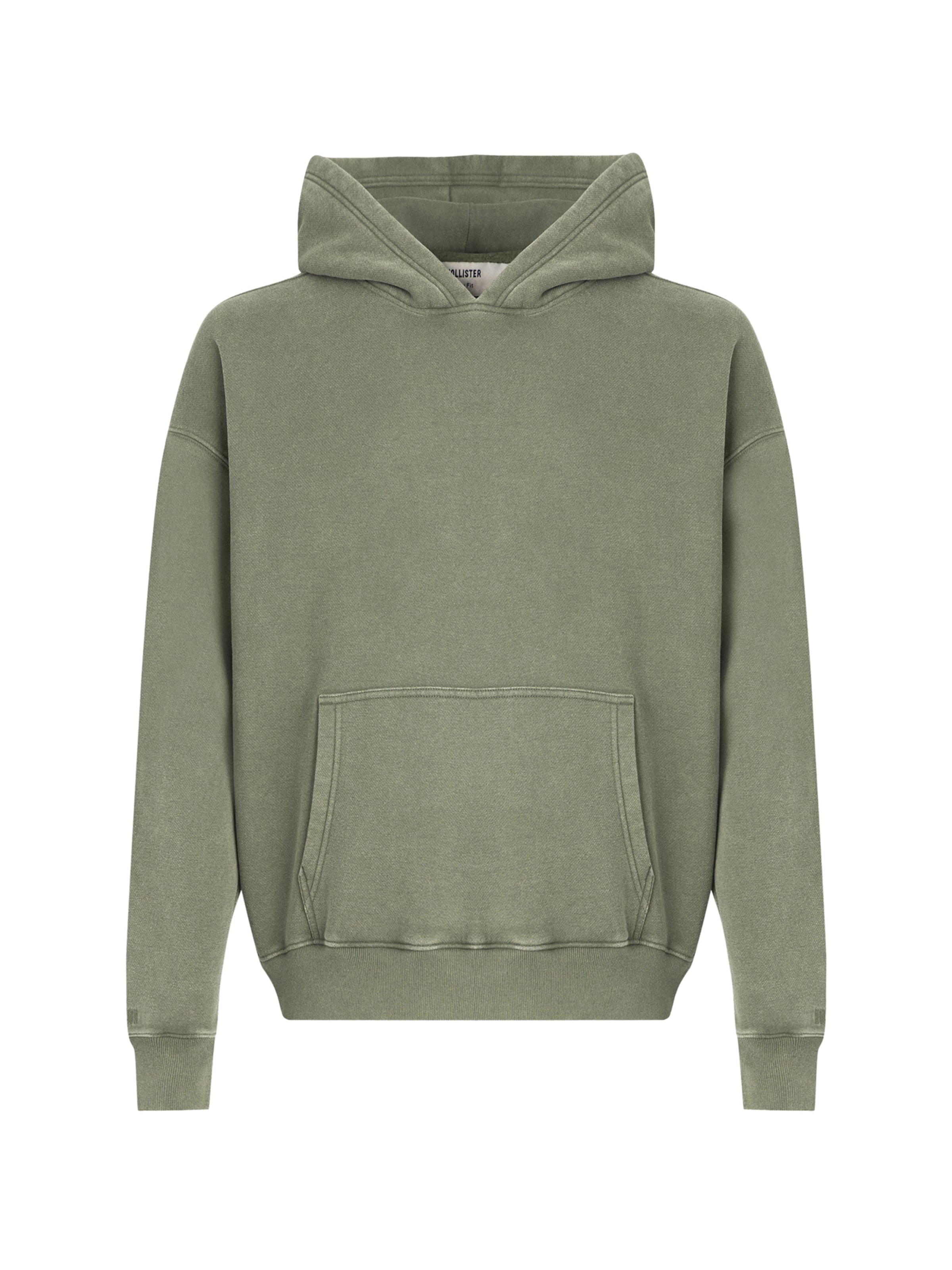 HOLLISTER Tréning póló - zöld: elől