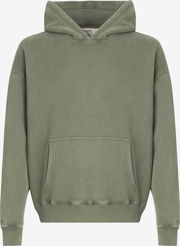 Sweat-shirt HOLLISTER en vert : devant