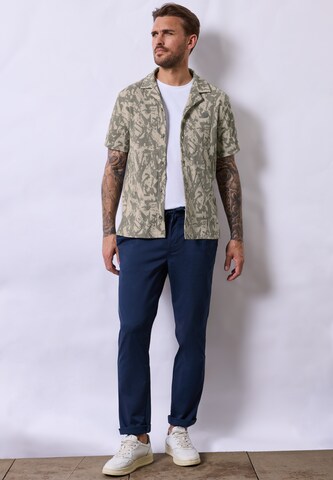 Street One MEN Regular Fit Hemd in Beige