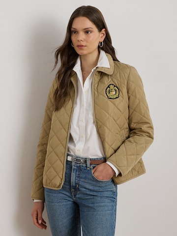 Lauren Ralph Lauren Φθινοπωρινό και ανοιξιάτικο μπουφάν σε μπεζ: μπροστά