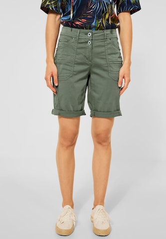 CECIL Jeans in Green: front