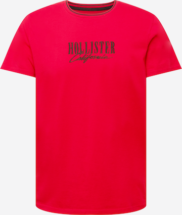 HOLLISTER Shirt 'VARSITY MAR' in Rood: voorkant