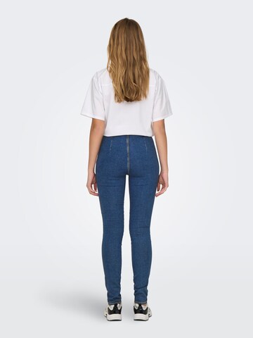 Coupe slim Jean 'DAISY' ONLY en bleu