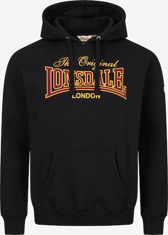 juoda Lonsdale London Megztinis be užsegimo 'Prestolee': priekis