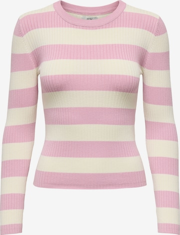 Pull-over 'JDYPLUM' JDY en rose : devant