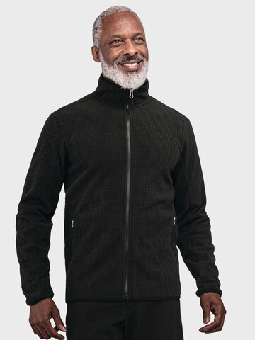 Veste en polaire fonctionnelle 'Terxa' Schöffel en noir : devant