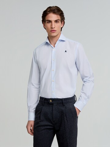 Coupe regular Chemise 'Elisee' Scalpers en bleu
