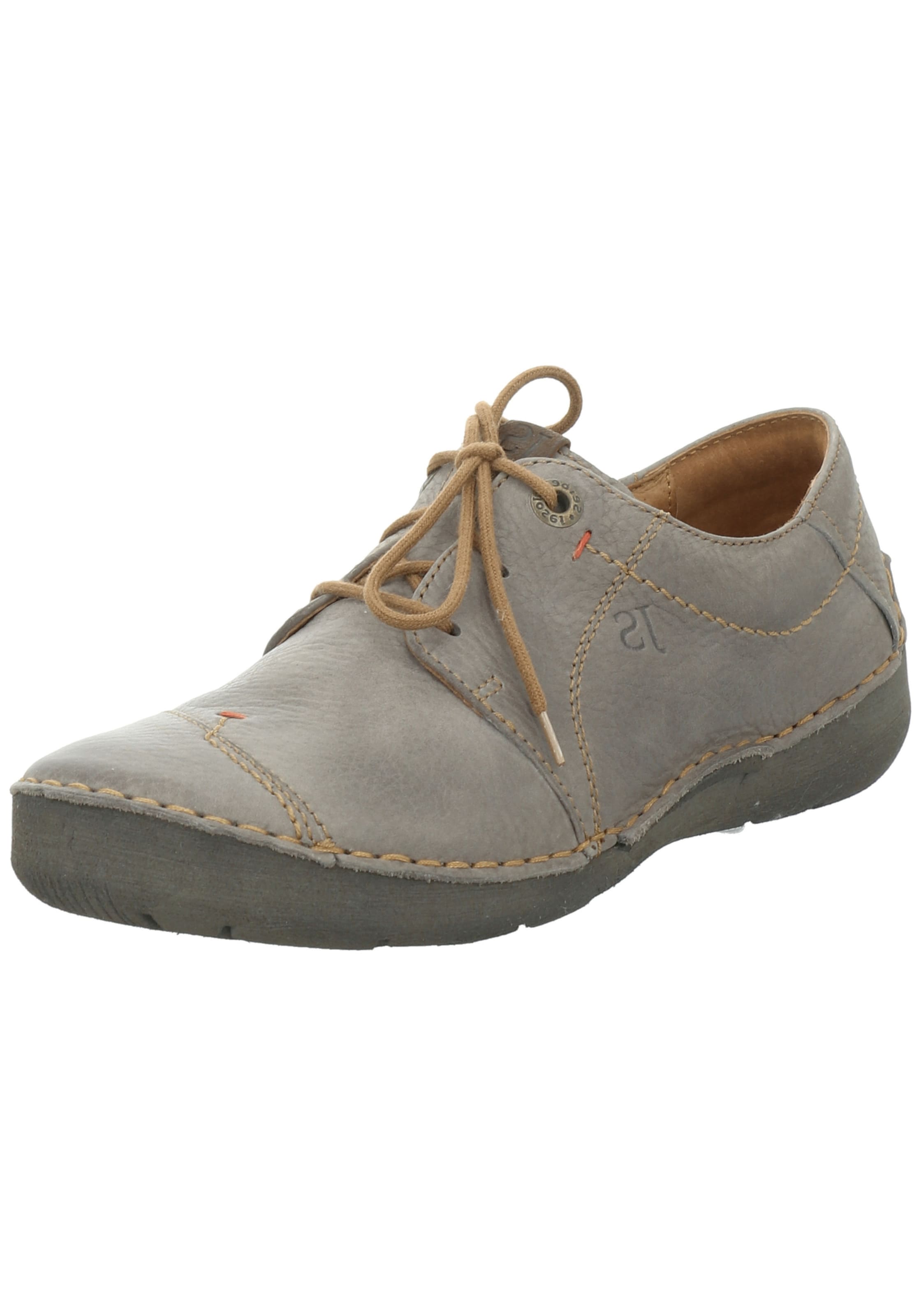 JOSEF SEIBEL Athletic lace-up shoe 'Fergey' in Grey: front