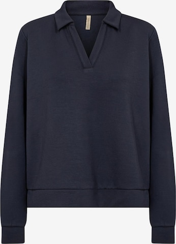 Sweat-shirt 'Banu' Soyaconcept en bleu : devant
