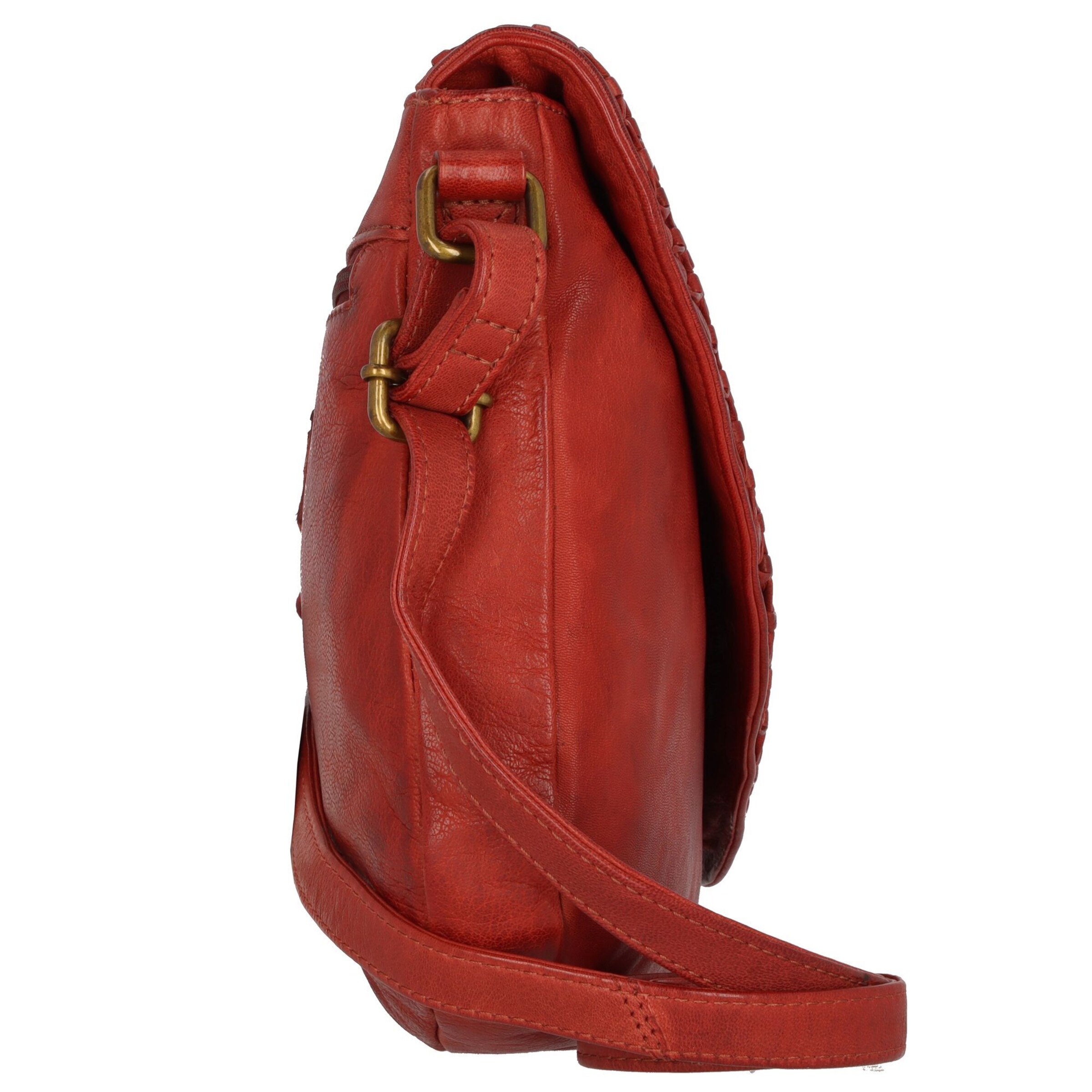 Borsa a tracolla 'Femi & Nine' di Greenland Nature in rosso